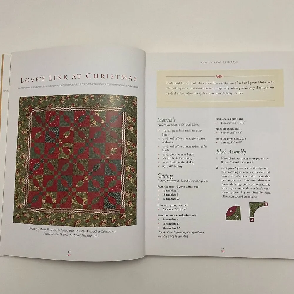 Make Room for Christmas Quilts by Nancy J. Martin (2002, Trade Paperback)